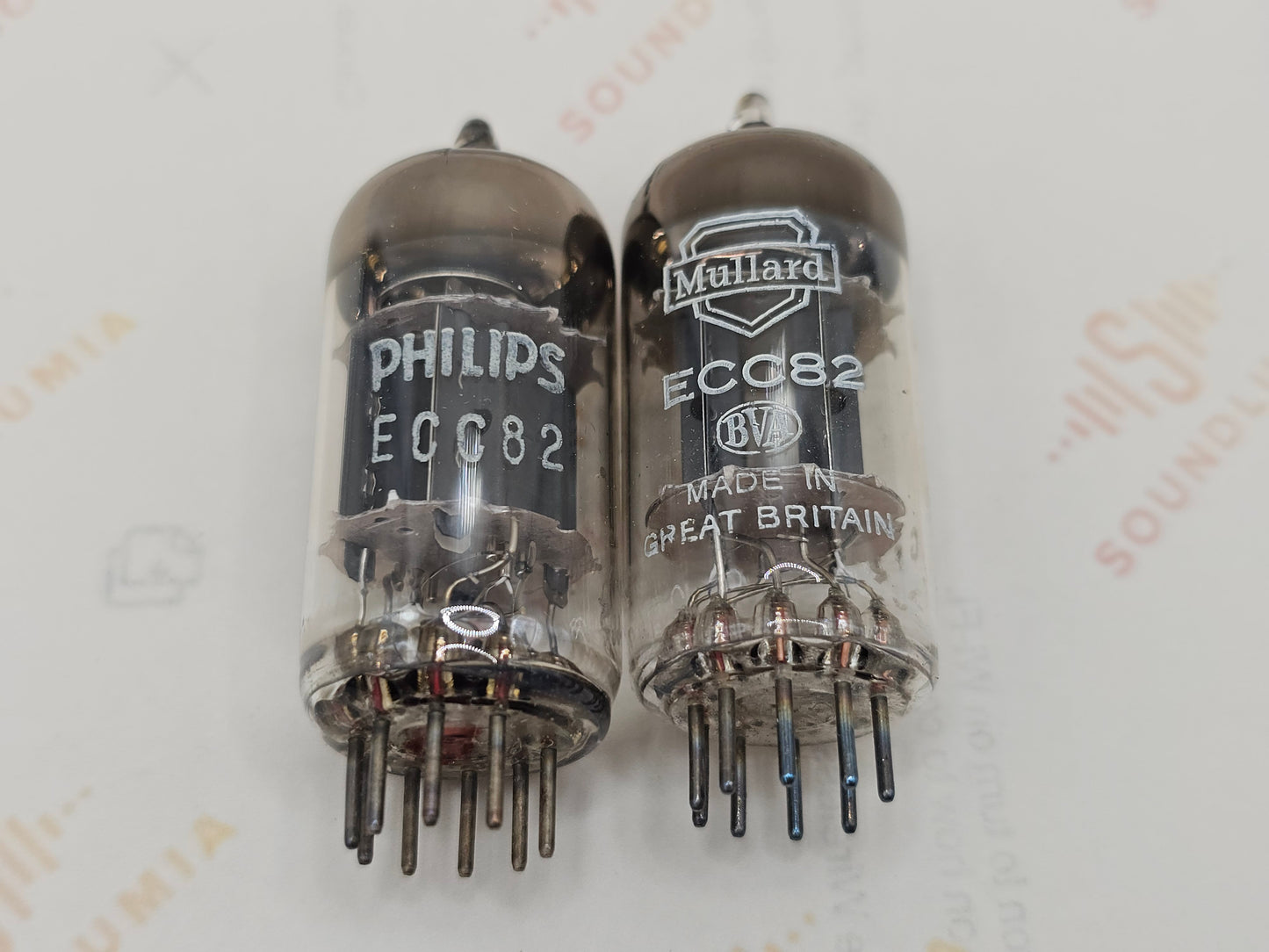 Mullard ECC82 12AU7 Short Plates Blackburn