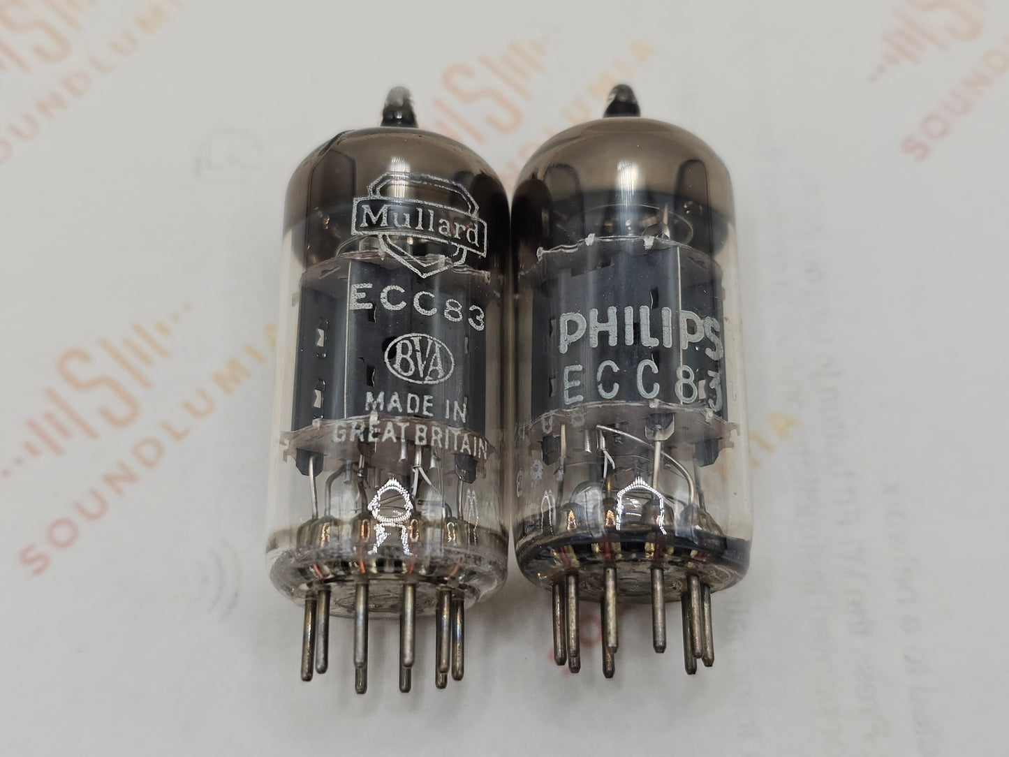 Mullard ECC83 12AX7 Kurze Platten