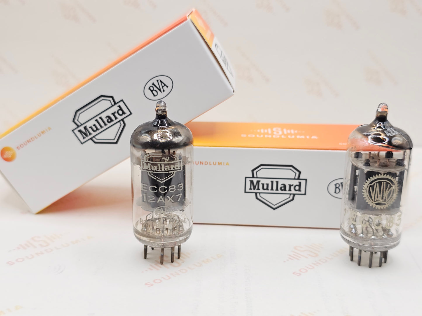 Mullard ECC83 12AX7 Kurze Platten
