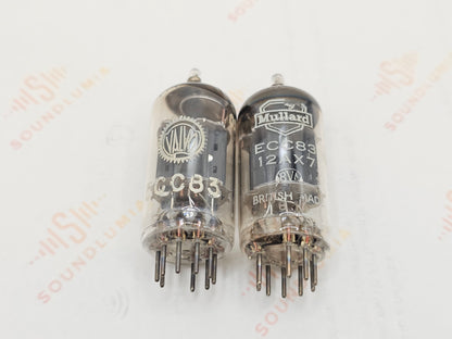 Mullard ECC83 12AX7 Kurze Platten