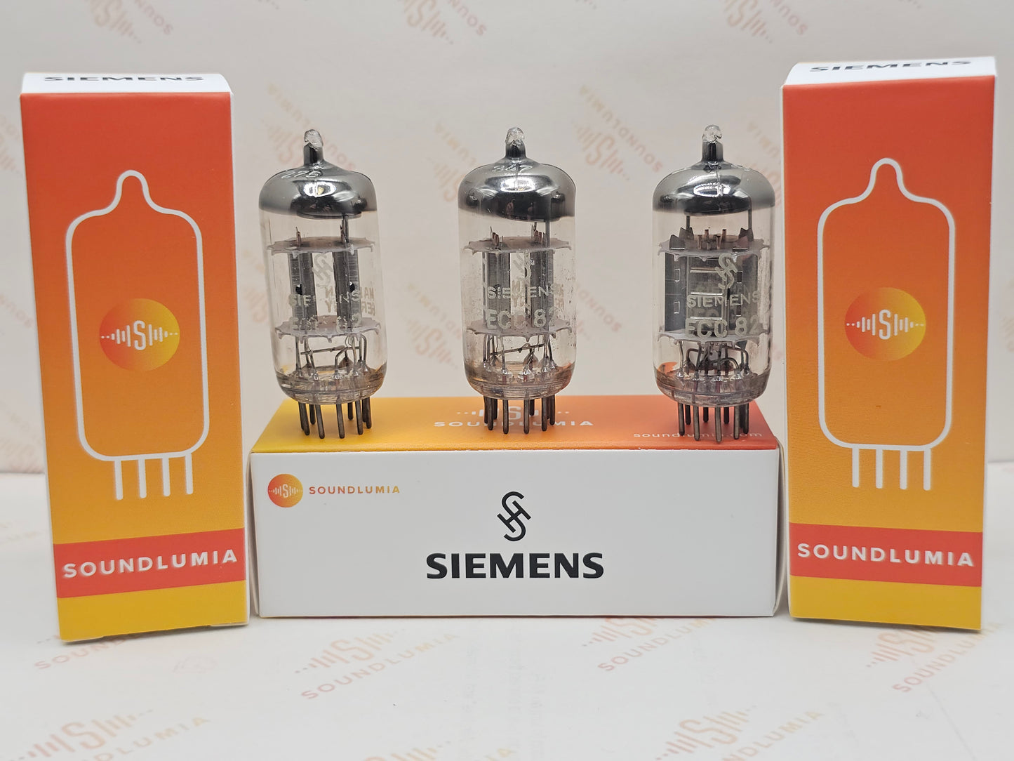 西门子 ECC82 12AU7 镀铬板 - 慕尼黑