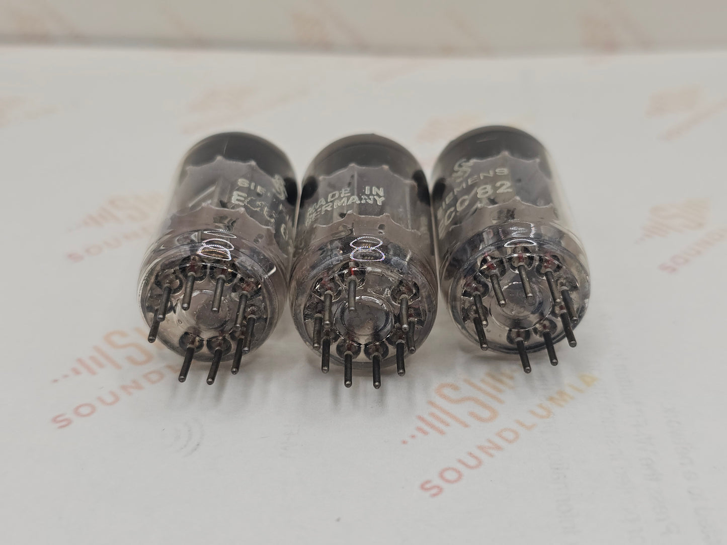 西门子 ECC82 12AU7 镀铬板 - 慕尼黑