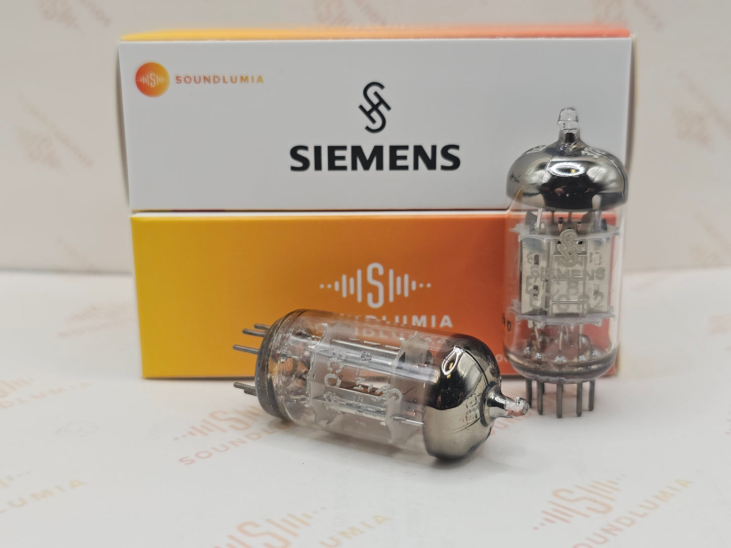 西门子 ECC82 12AU7 镀铬板 - 慕尼黑