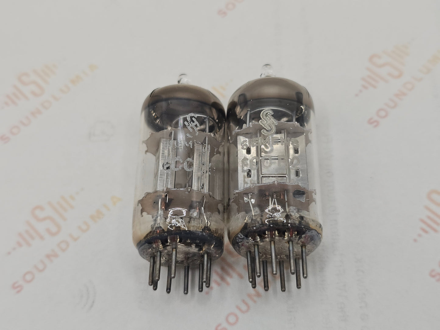 西门子 ECC82 12AU7 镀铬板 - 慕尼黑