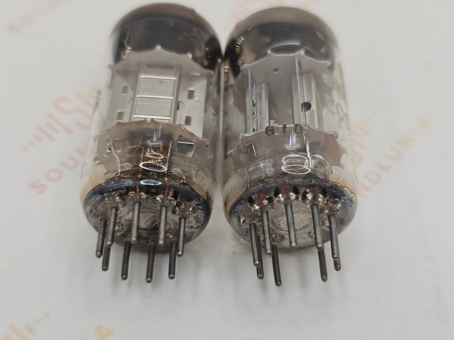 西门子 ECC82 12AU7 镀铬板 - 慕尼黑