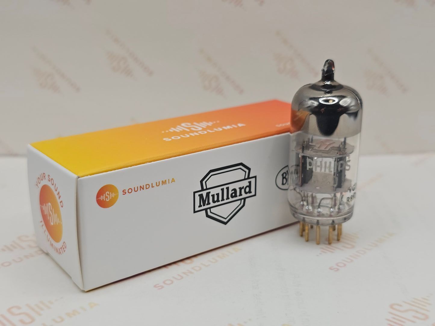 Mullard 6201 E81CC Gold Pin - Mitcham