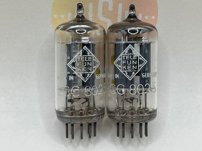 Telefunken ECC802S 6189 ◇ Fond