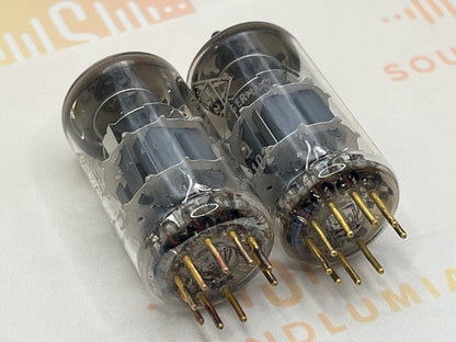 2x Telefunken CCa (E88CC+) PostRöhre 匹配代码 - ◇ 底部 - 乌尔姆 '67 