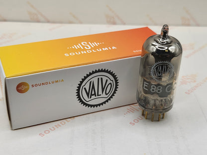 Valvo E88CC 6922 白色印花 O-getter - 海尔伦