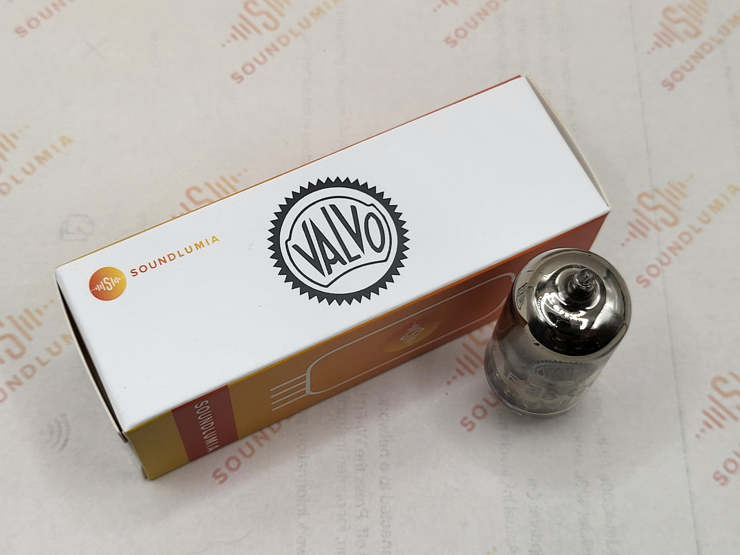 Valvo E88CC 6922 白色印花 O-getter - 海尔伦