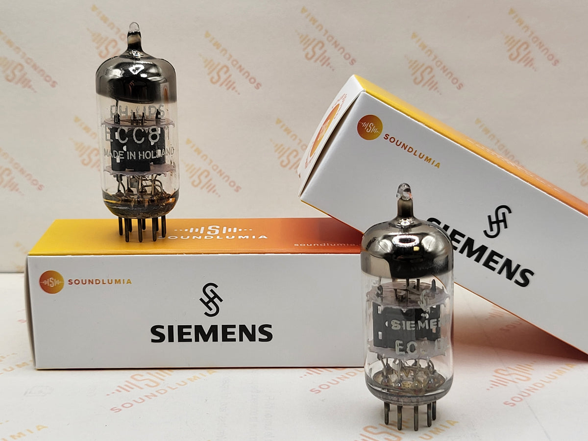 Siemens ECC81 12AT7 vacuum tube with O-Getter, image 16