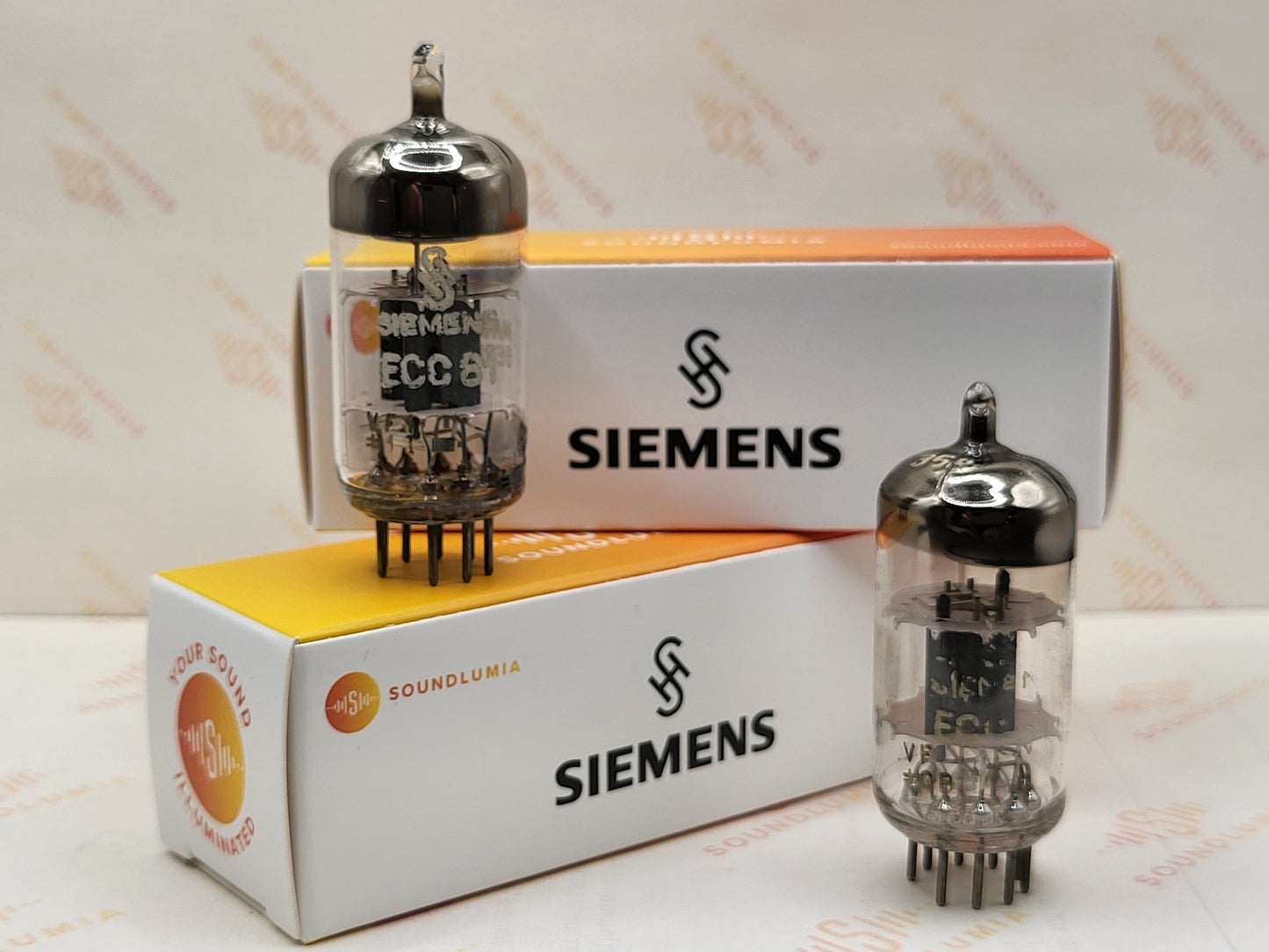 Siemens ECC81 12AT7 O-getter – Munich