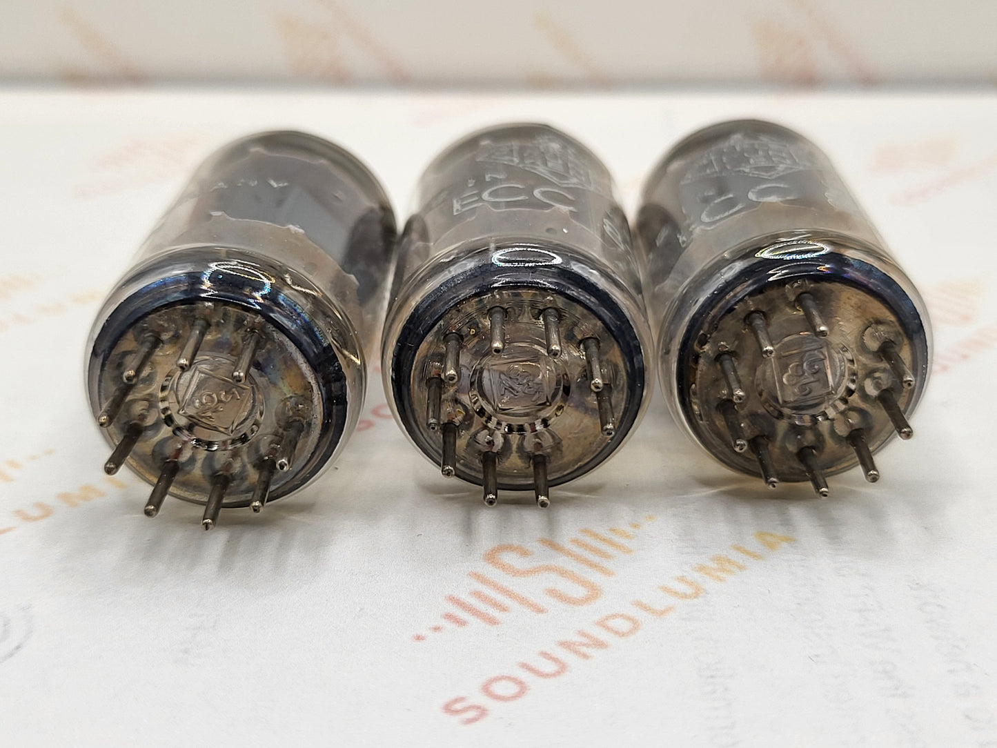 Telefunken ECC83 12AX7 Plaques lisses Berlin