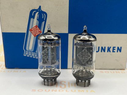 Telefunken ECC82 12AU7 Smooth Plates Berlin