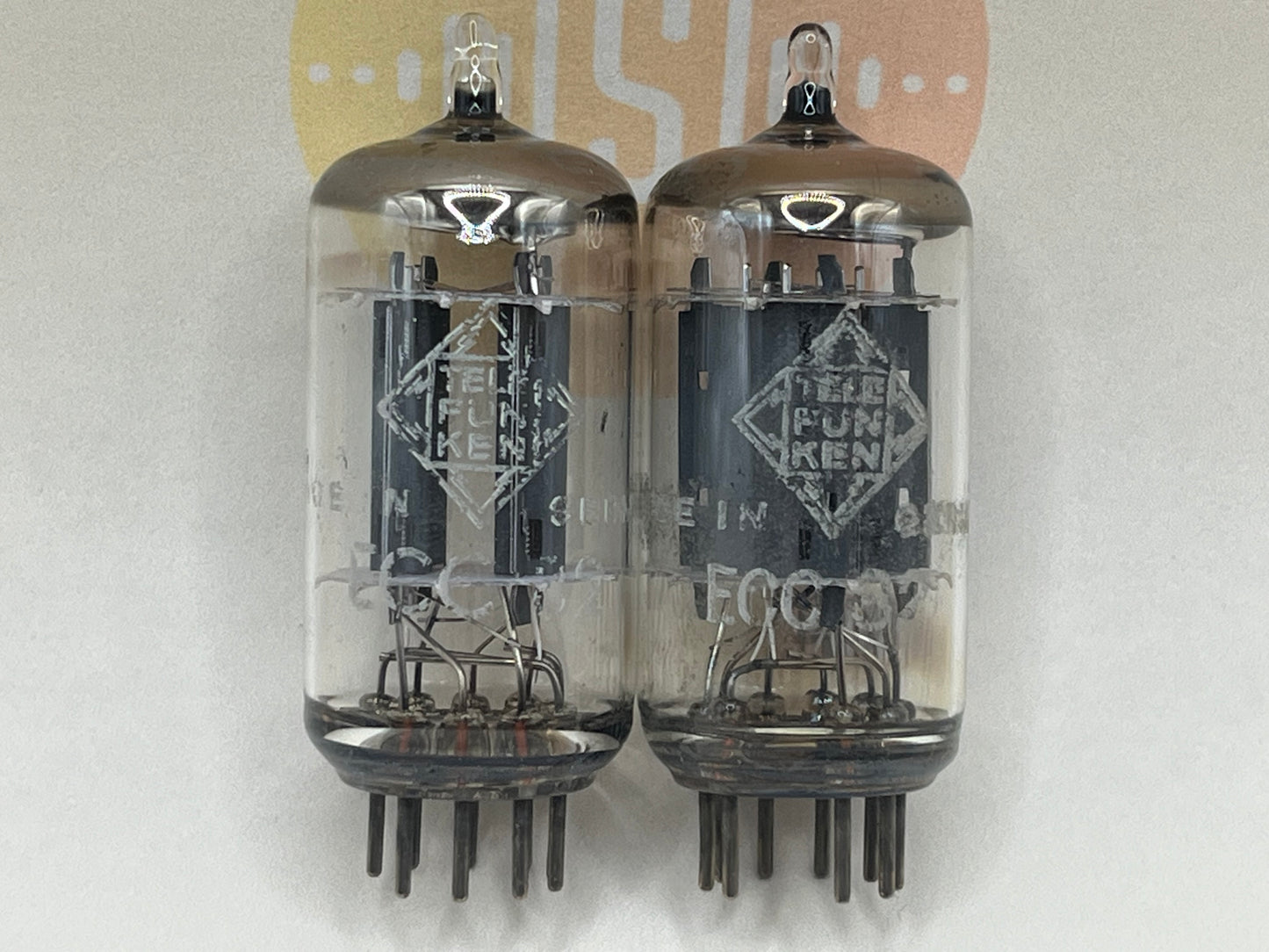 Telefunken ECC82 12AU7 Smooth Plates Berlin