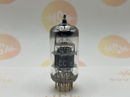 2x Telefunken CCa (E88CC+) PostRöhre 匹配代码 - ◇ 底部 - 乌尔姆 '67 