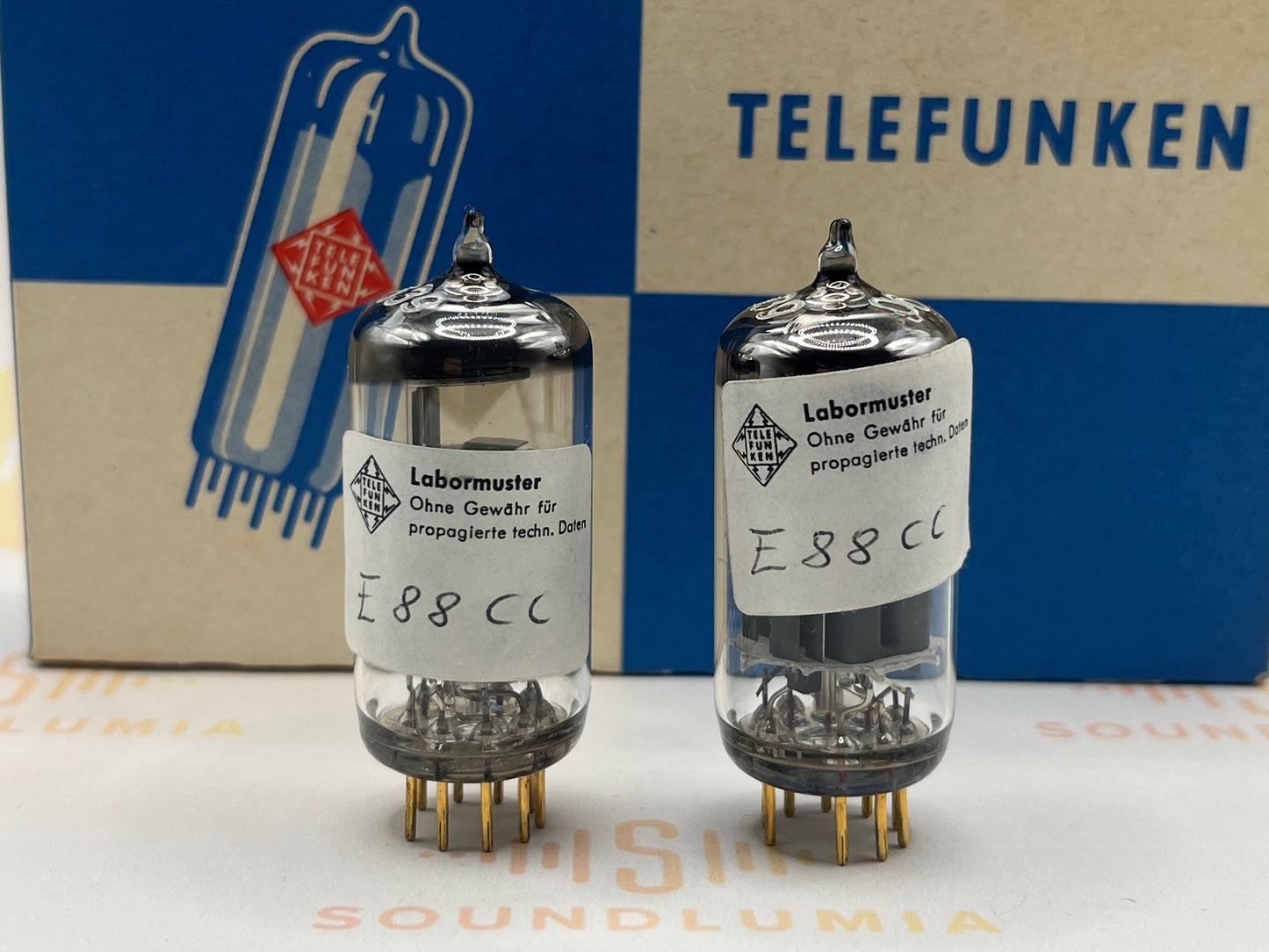 Telefunken Premium E88CC 6922 ◇ Fondo