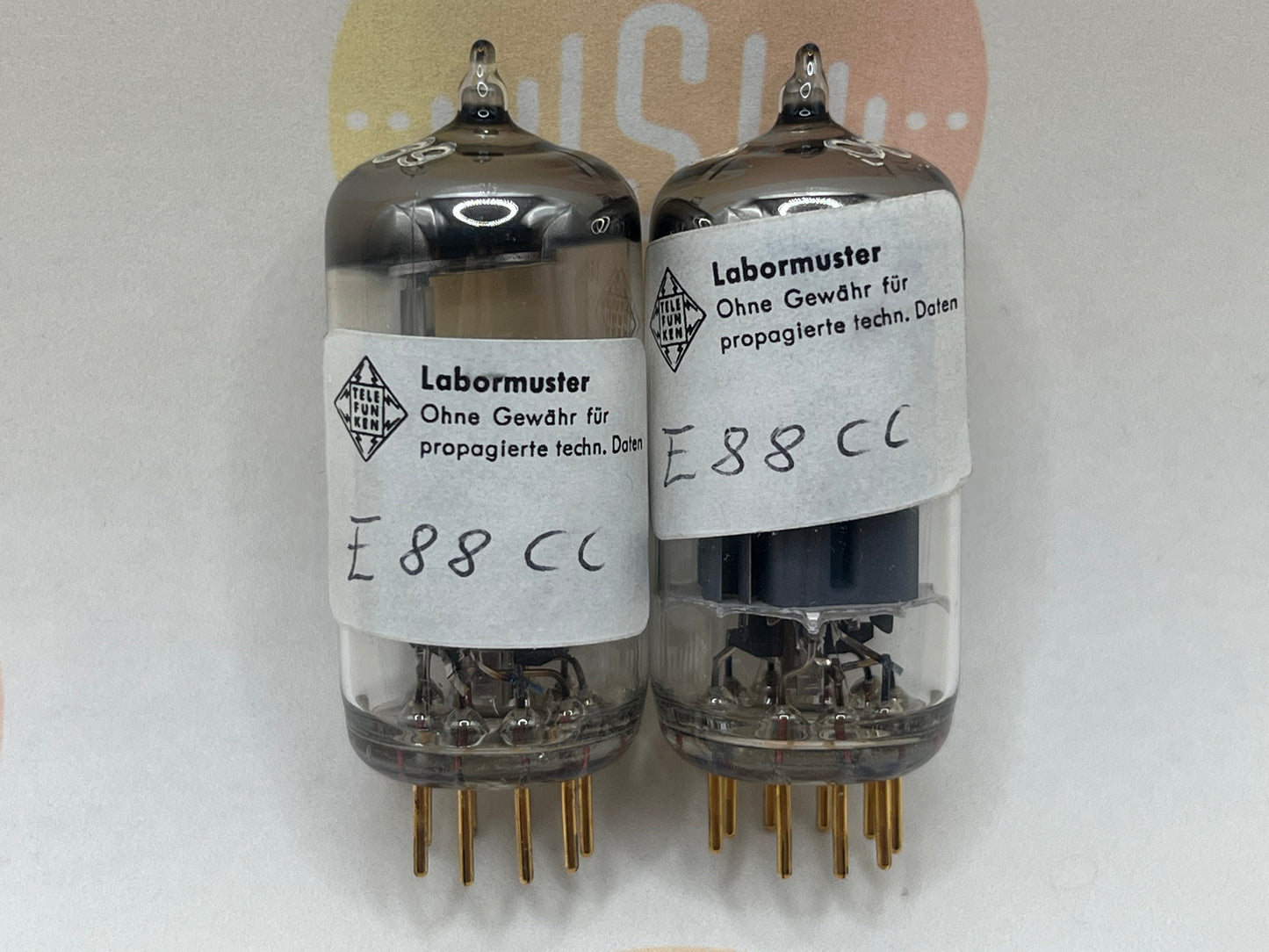 Telefunken Premium E88CC 6922 ◇ Fondo