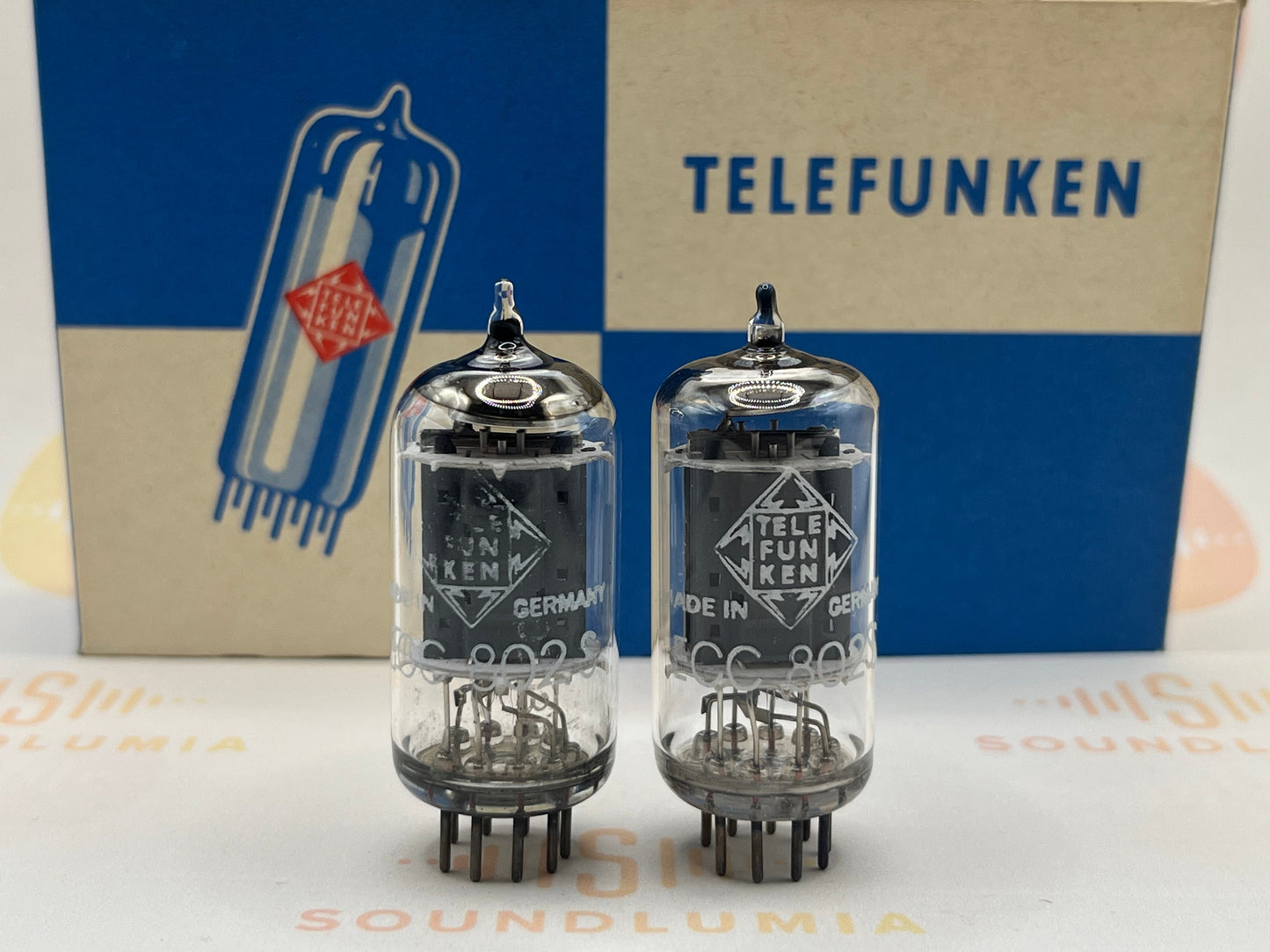 Telefunken ECC802S 6189 ◇ Fond