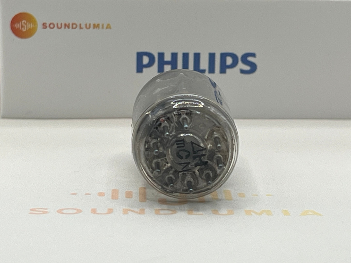 Philips ECC83 12AX7 Long Plates Foil D Getter - mCN