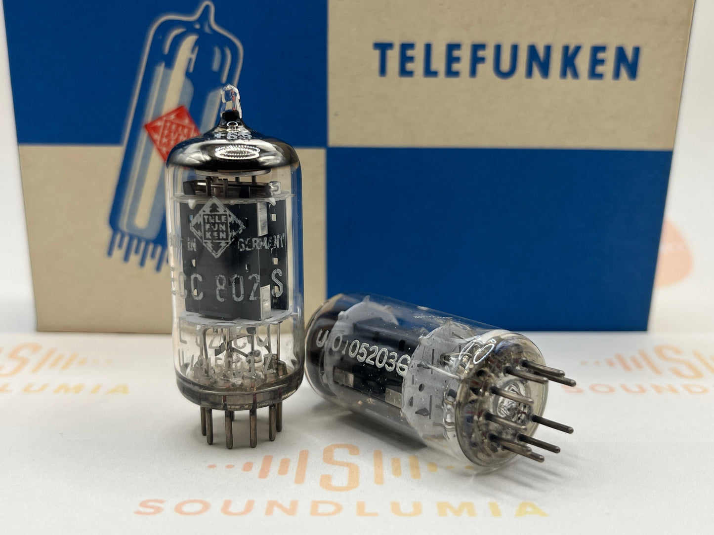 Telefunken ECC802S 6189 ◇ Fond