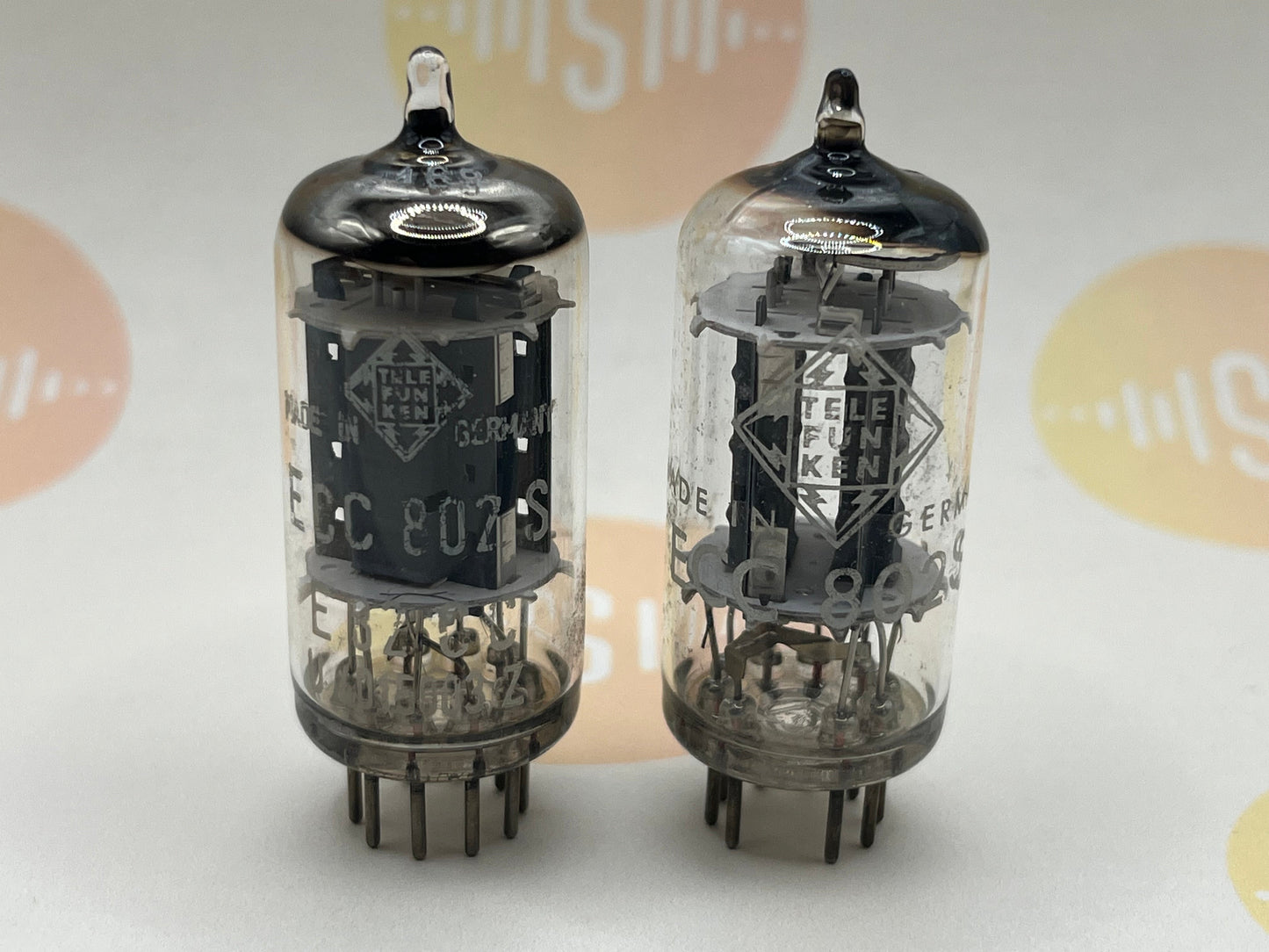 Telefunken ECC802S 6189 ◇ Fond