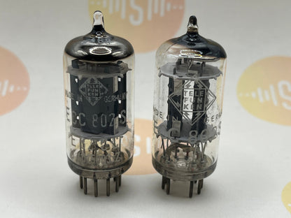 Telefunken ECC802S 6189 ◇ Fond