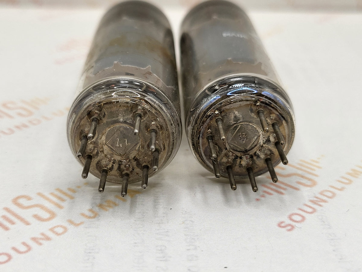 Telefunken EL84 6BQ5 O-getter ◇ Bottom - Germany