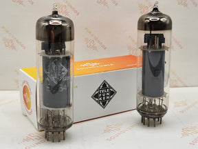 Telefunken EL84 6BQ5 vacuum tube with O-Getter and Diamond Bottom, image 1