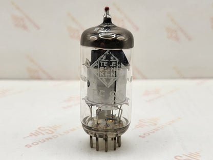 Telefunken EF86 6267 Piastre Argento Getter O ◇ Inferiore