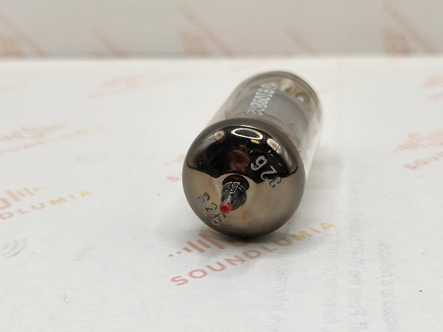 Telefunken EF86 6267 Piastre Argento Getter O ◇ Inferiore