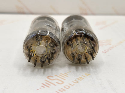 Telefunken EF86 6267 Piastre Argento Getter O ◇ Inferiore