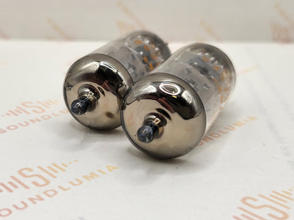 Amperex ECC88 6DJ8 PQ Dimple Disc Getter - Heerlen