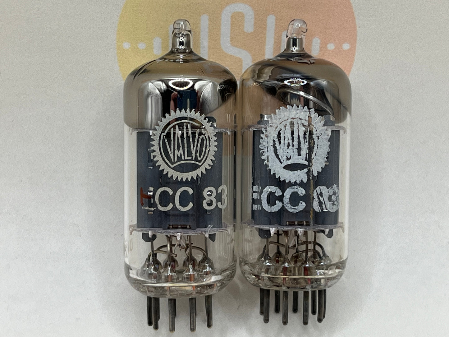Valvo ECC83 12AX7 Lange Platten 30° O-getter mC2 - Hamburg