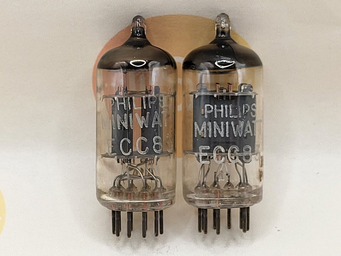Mullard ECC83 12AX7 Short Plates