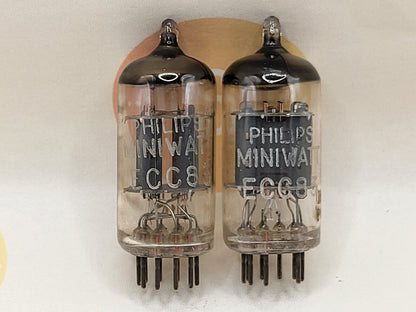 Mullard ECC83 12AX7 Short Plates