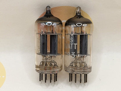 Mullard ECC83 12AX7 Short Plates