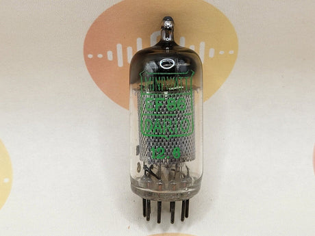 Mullard EF86 9R1 vacuum tube with Mesh Plate and SQ Getter, image 18