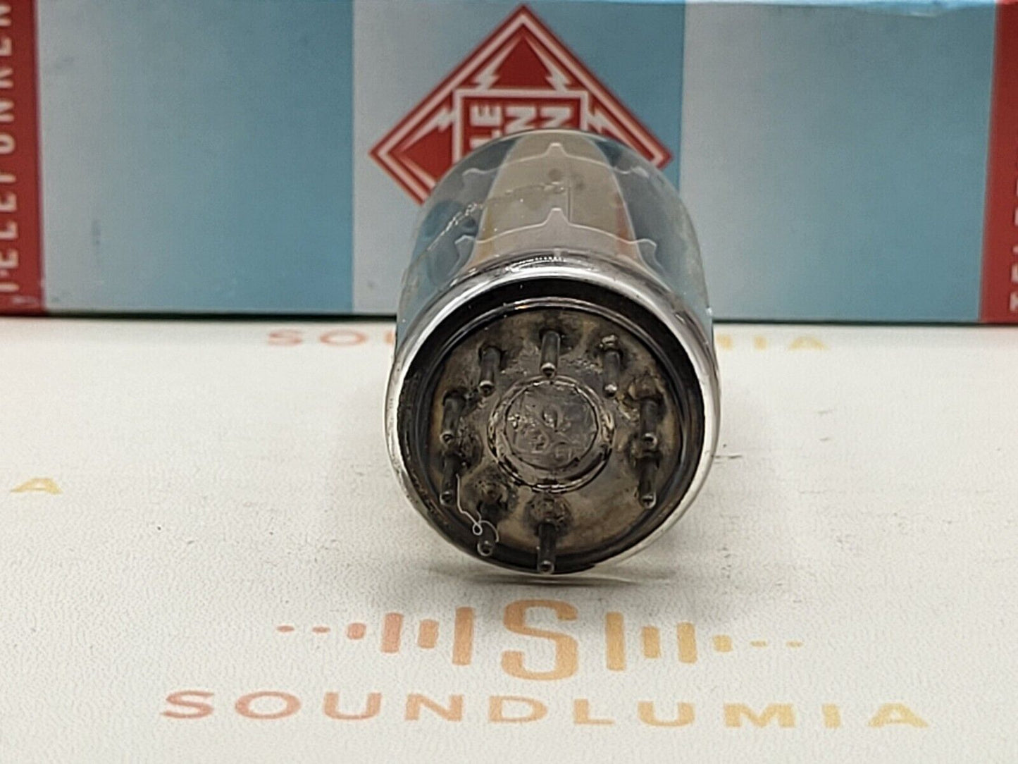 Telefunken ECC82 12AU7 Glatte Platten