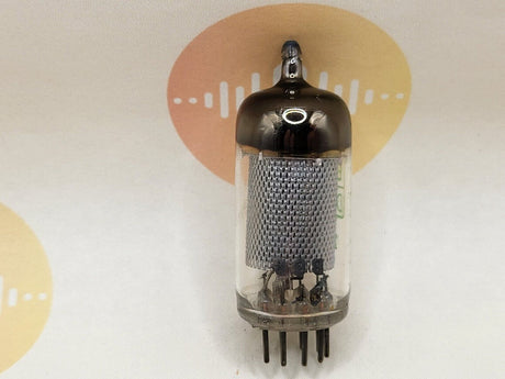 Mullard EF86 9R1 vacuum tube with Mesh Plate and SQ Getter, image 19