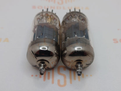 Philips Miniwatt ECC83 12AX7 Short Plates Matched Pair - Holland '59 I61 - Near NOS