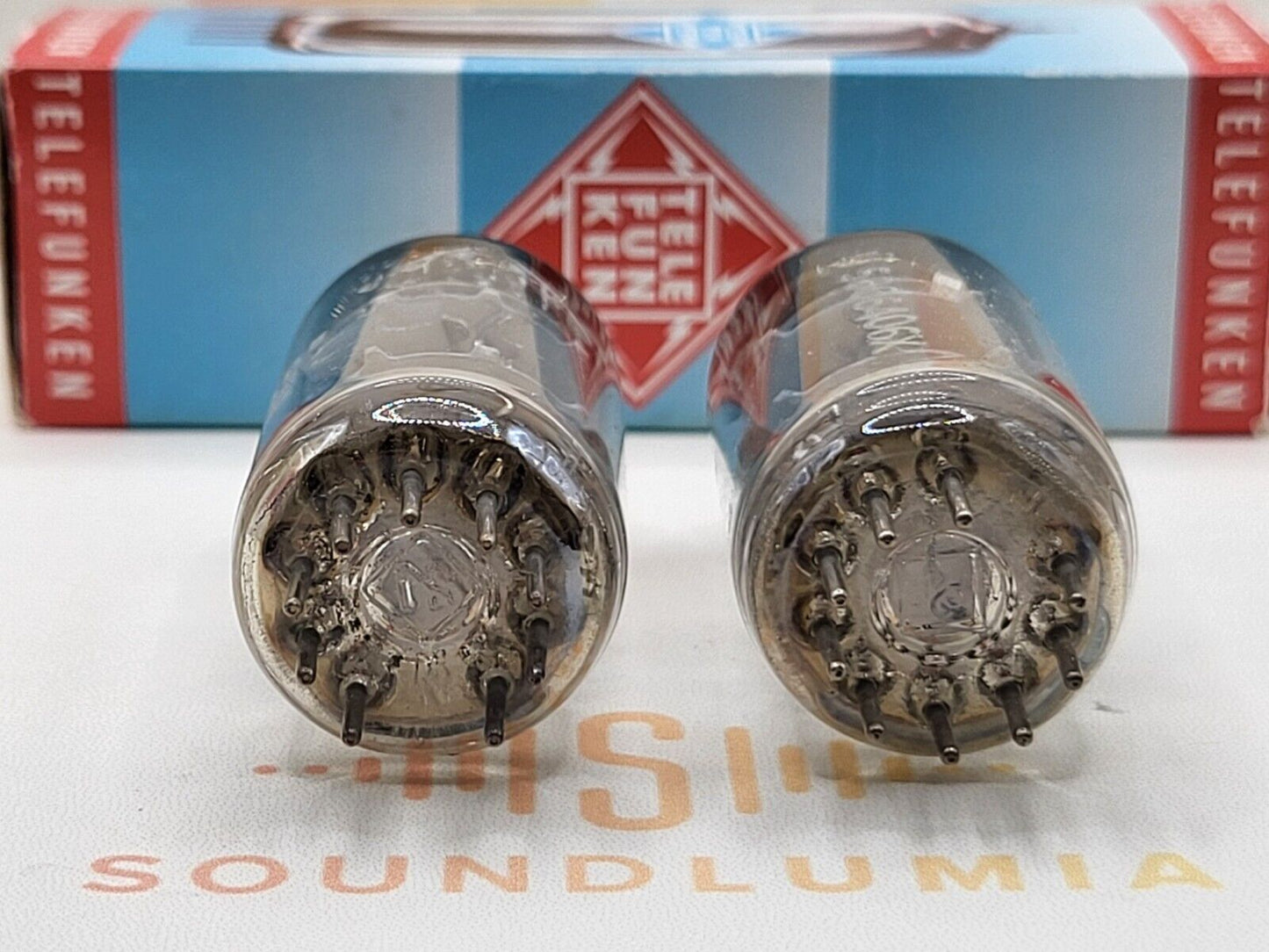 Telefunken ECC801S E81CC 6201 Triple-Mica ◇ Bottom - Ulm
