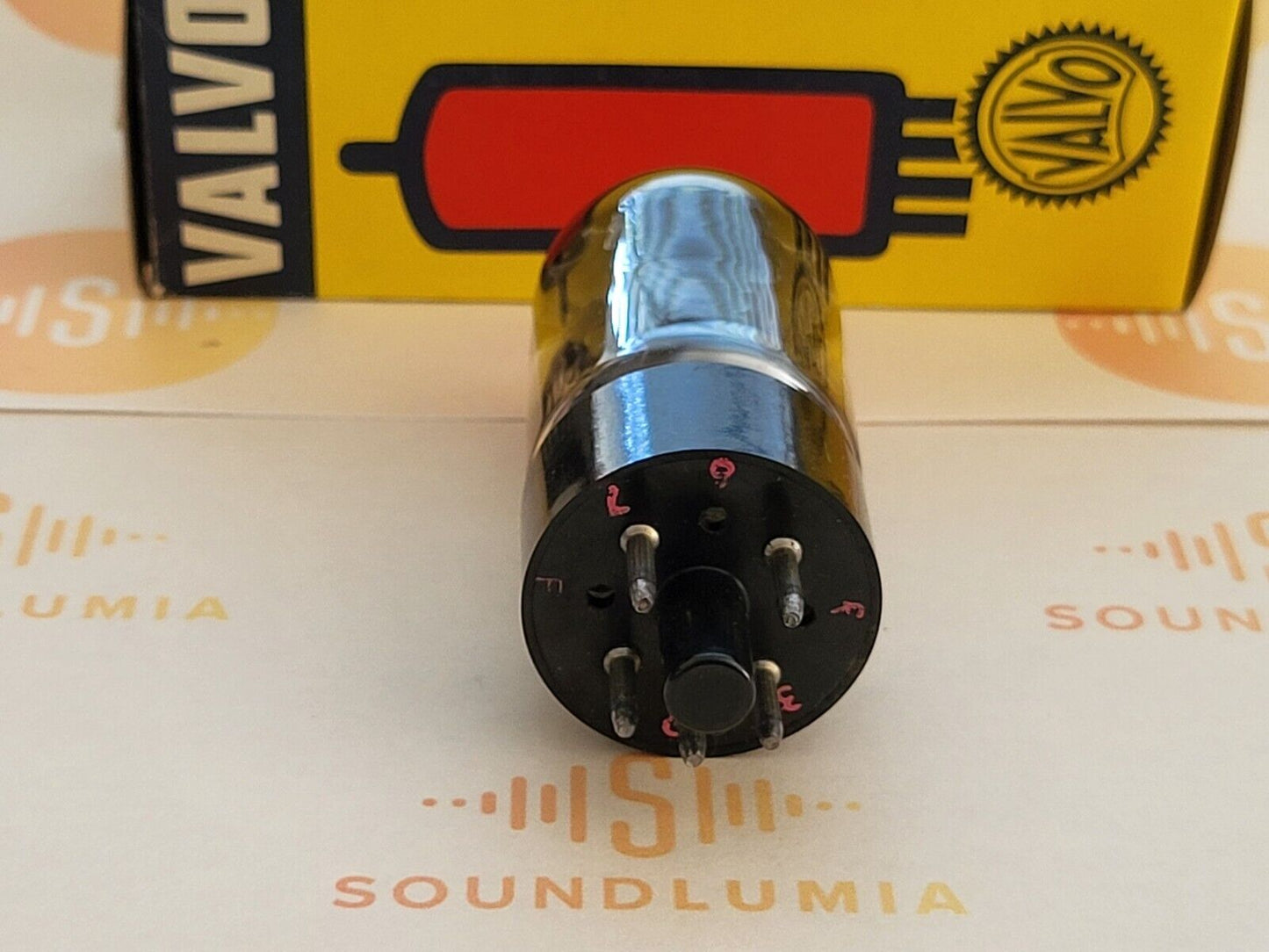 Philips GZ34 5AR4 DD Getter Original Valvo Box - Eindhoven, NL '57 f30 - Neu in OVP
