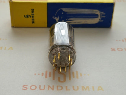 1x Siemens E88CC 6922 Gray Shields Pre-acid etching (Chalk code) - Munich '50s