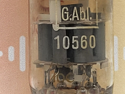 Valvo Philips E88CC gebogener D-Getter – G.Abl – Heerlen, NL '60 – NOS 