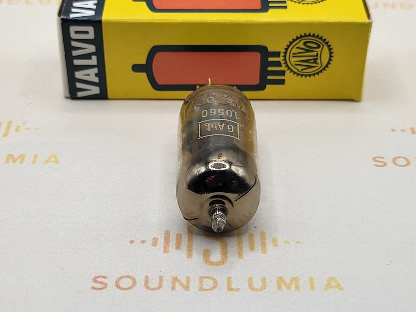 Valvo Philips E88CC gebogener D-Getter – G.Abl – Heerlen, NL '60 – NOS 