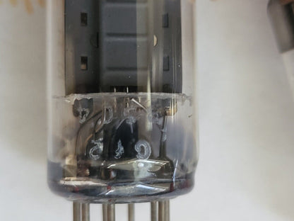 Mullard ECC82 12AU7 vacuum tube with O-Getter and Short Plates, image 35
