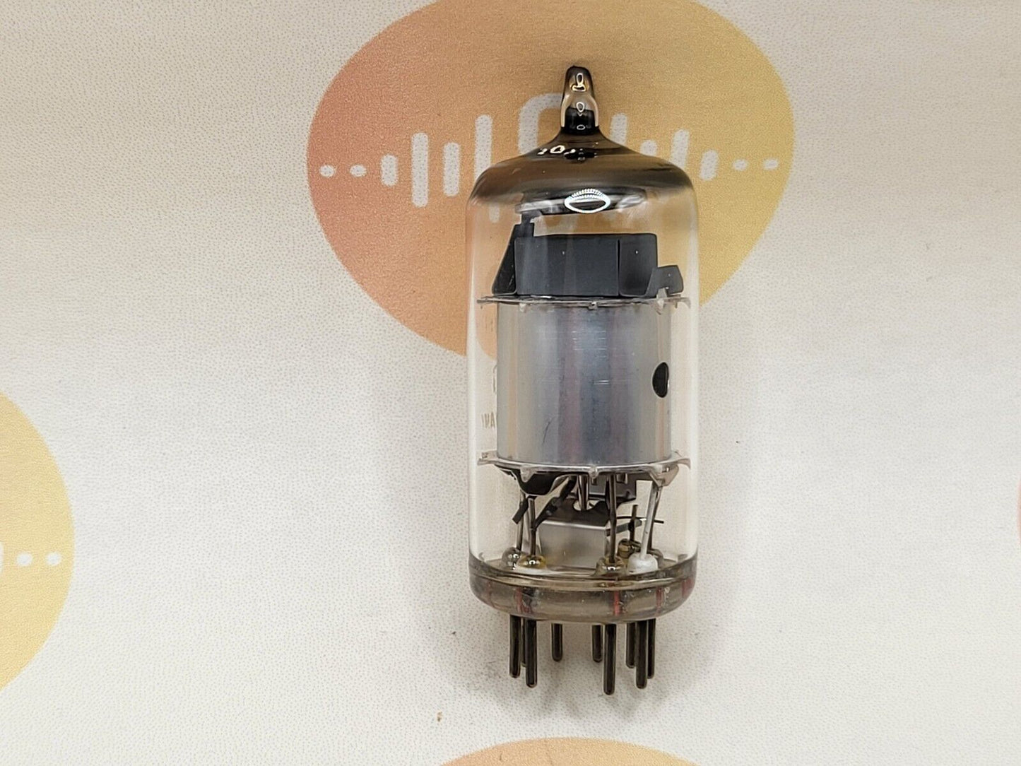 1x Telefunken EF86 6267 Silver Shields ◇ Bottom - Siemens Label - 1960s - NOS