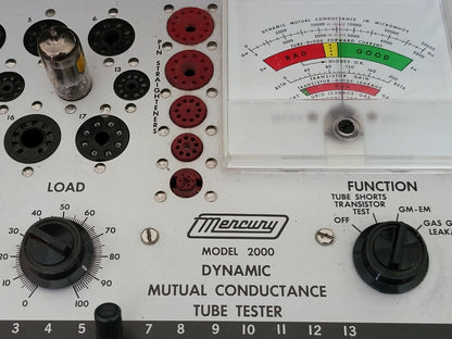 G.E.C. B329 ECC82 12AU7 Matched Pair 14mm Short Plates - Mullard Supply - 1950s