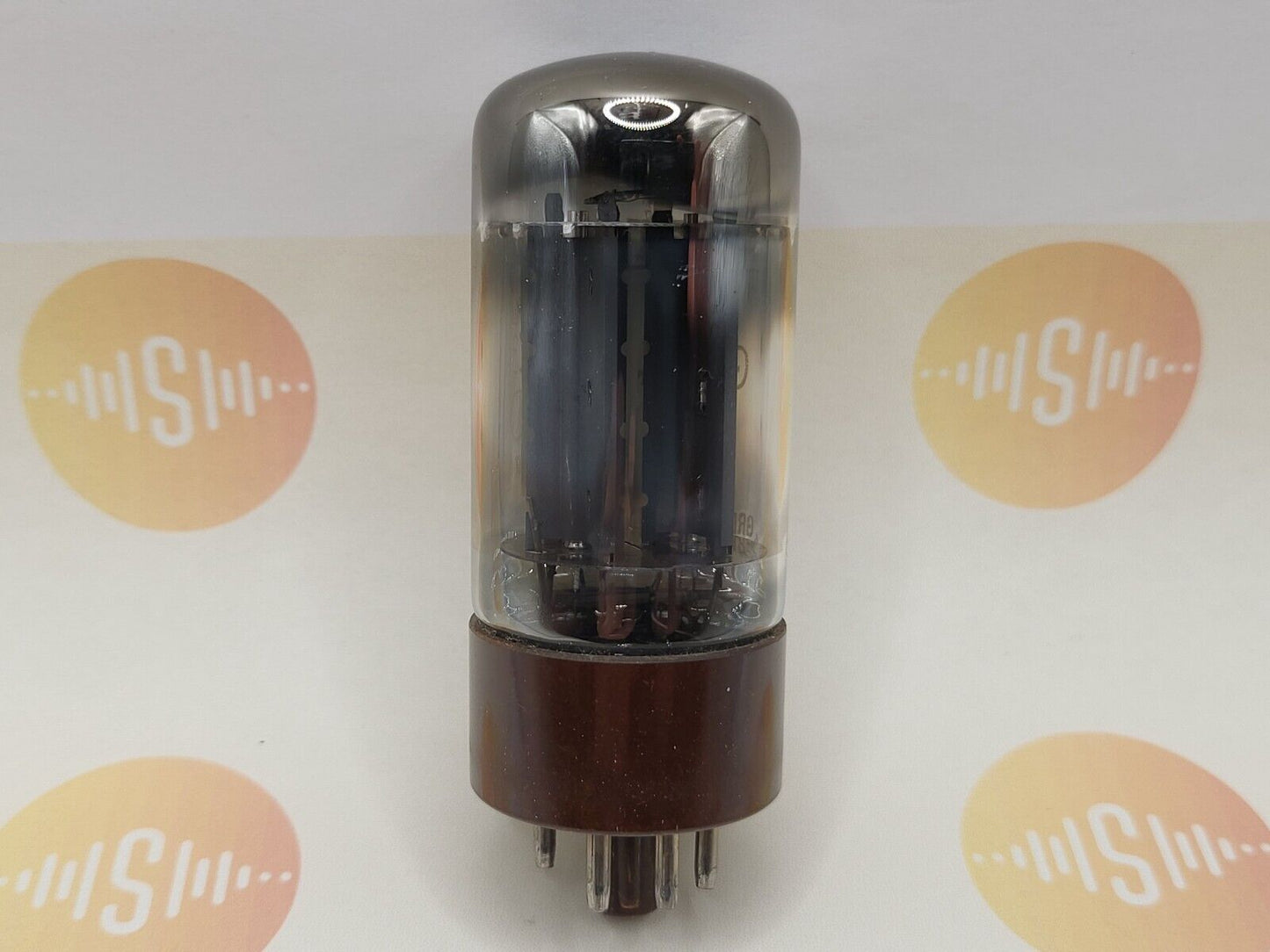 Mullard GZ34 5AR4 Rectifier Tube 4 Notch OO-Getter - BVA - Blackburn 1967 - NOS